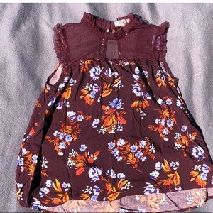 lace detailed blouse